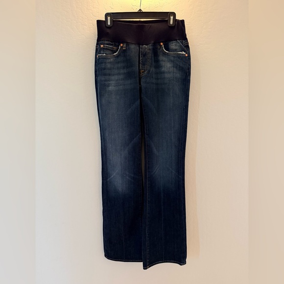 7 for all Mankind Maternity Jeans - Picture 3 of 8